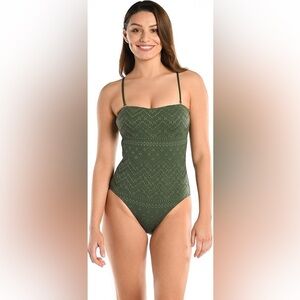 La Blanca “Saltwater Sands” one piece swim suit NWT